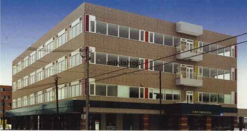 江別市のえべつみらいビル 外観1