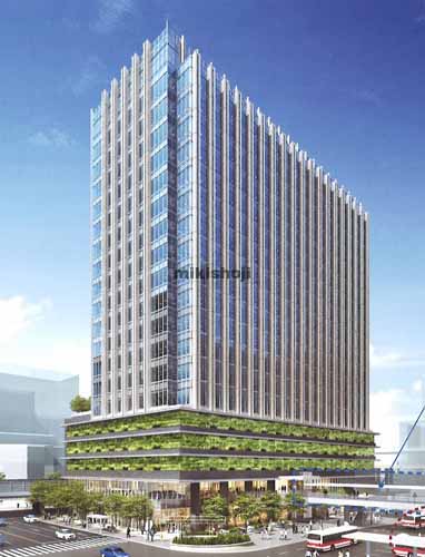 広島駅地区の広島ＪＰビルディング 外観1