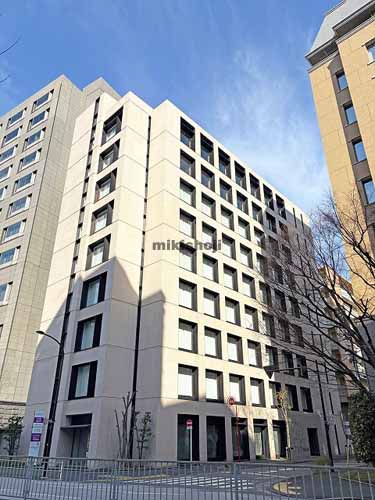 新橋のエンスイテ御成門 外観1