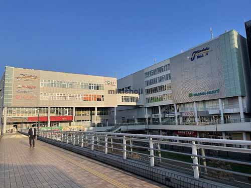 柏市のフィールズ南柏（モールⅠ、Ⅱ） 外観1