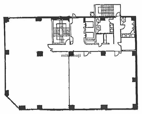 中央区北の北２条新川ビル 平面1