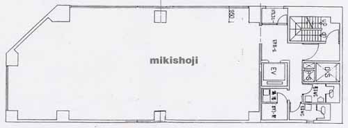 中央区北の桂和北２条ビル 平面1