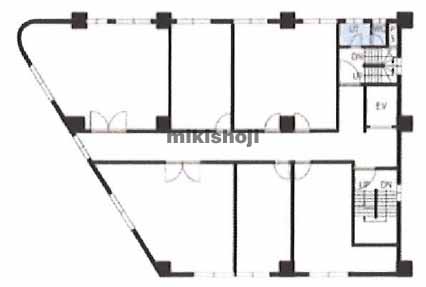 東札幌藤井ビル 平面1