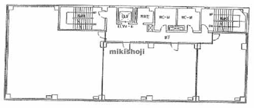 しなねん琴似ビル 平面1