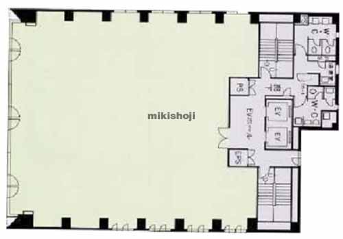 アルファ旭川ビル 平面1
