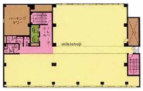 函館市の函館道銀ビル 平面1
