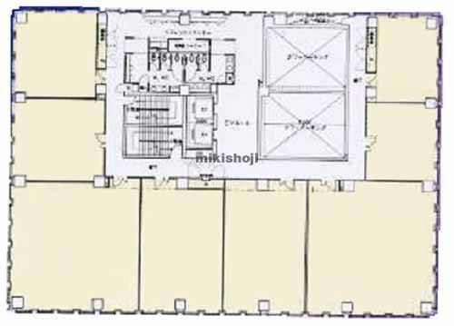 函館市の明治安田生命函館ビル 平面1