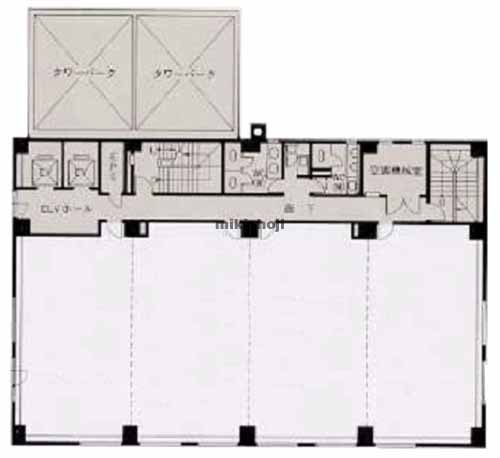 函館市のプライム函館ＥＡＳＴ 平面1