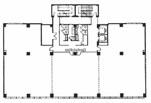 苫小牧海晃第一ビルディング 平面1
