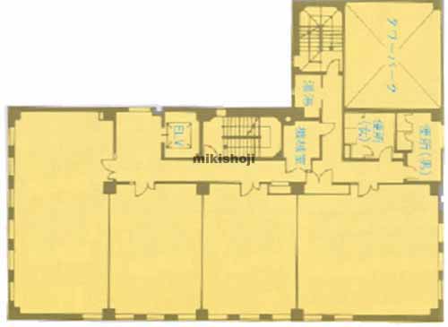 小樽市の協和稲穂ビル 平面1