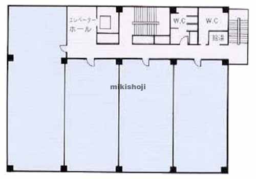 帯広東京海上日動ビルディング 平面1