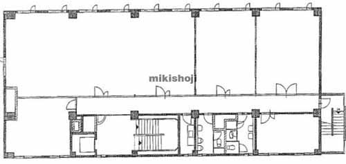 室蘭市の中田商会東ビル 平面1