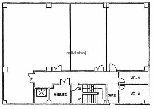 岩見沢市のＭＹ岩見沢ビル 平面1