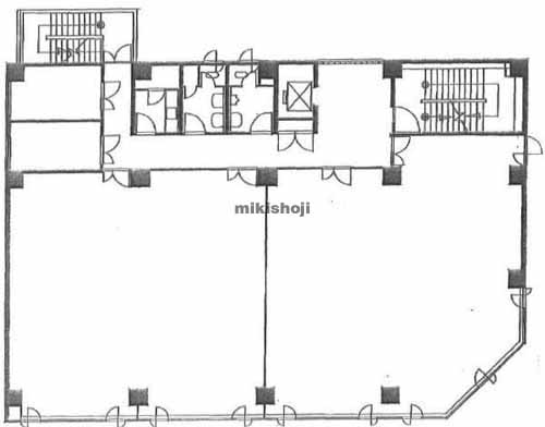 苫小牧市の苫小牧共栄火災ビル 平面1