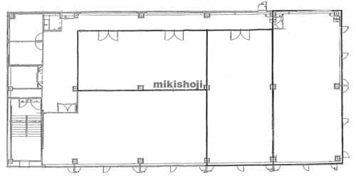 北広島市の中央バス北広島ターミナルビル 平面1