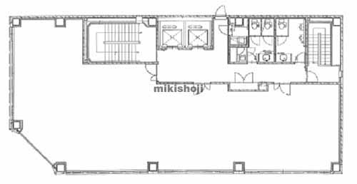中央区南の大通青木ビル 平面1
