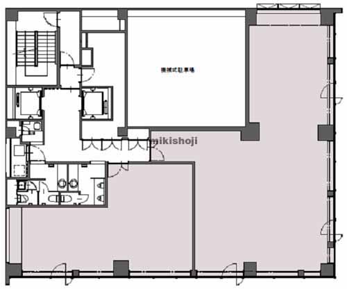 中央区北のカメイ札幌駅前ビル 平面1