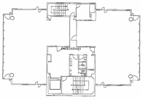 小樽市の樽石ビル 平面1
