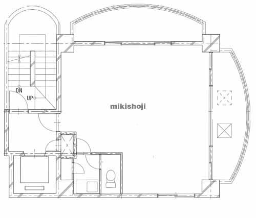 中央区北のＡＬＭＯＮＤ　ＢＬＤＧ． 平面1