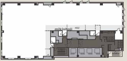 THE VILLAGE SAPPORO(いちご若草札幌ビル) 平面1