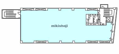 勾当台イーストビル 平面1