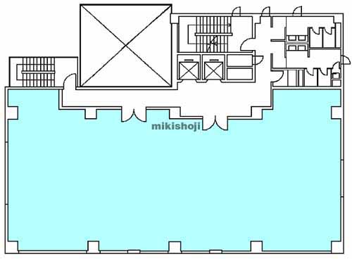 上杉の第６銅谷ビル 平面1