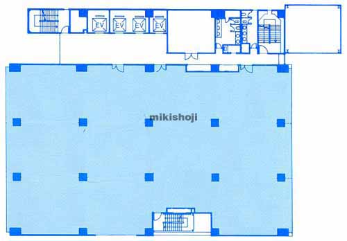 若林区の東日本不動産仙台ファーストビル 平面1