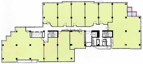 齋喜センタービル 平面1