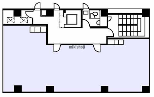 本町・花京院・錦町の本町一丁目ビル 平面1