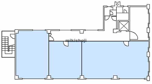 上杉の宮城県森林組合会館 平面1