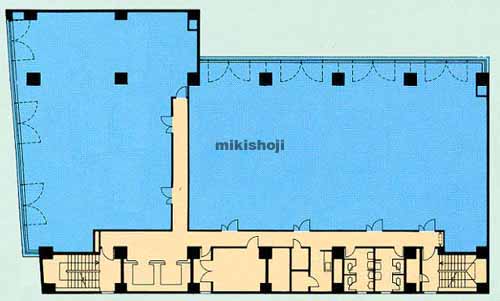 中央・橋本の青森柳町ビル 平面1