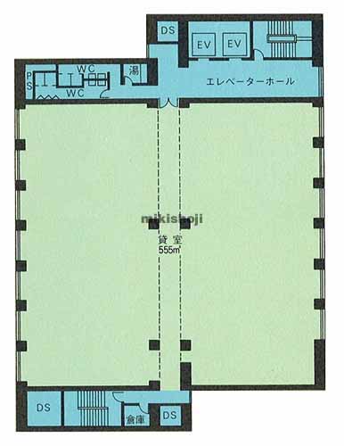 甲南アセット盛岡ビル 平面1