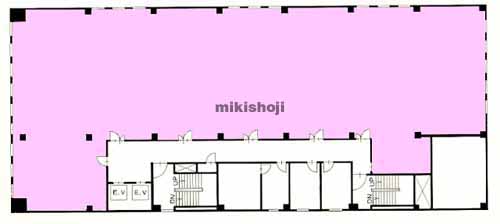 ユニバース秋田ビル 平面1