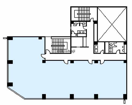 大館市の大館中央ビル 平面1