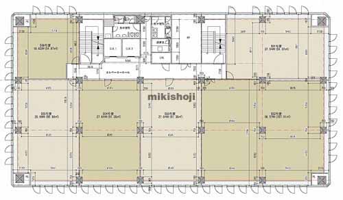 福島市のリアライズ福島駅前通ビル 平面1