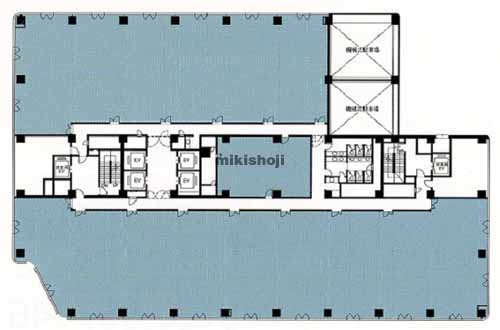 福島市の福島セントランドビル 平面1