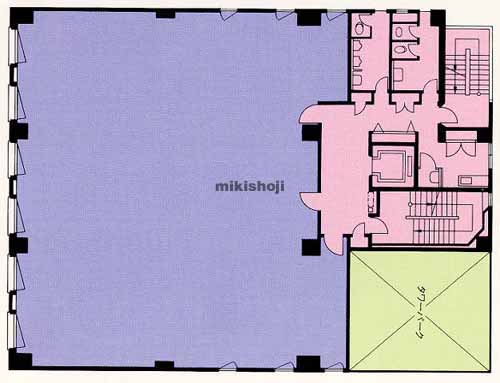 いわきフコク生命ビル 平面1
