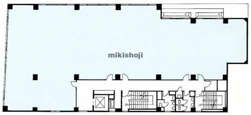 福島市の福島第一生命ビルディング 平面1