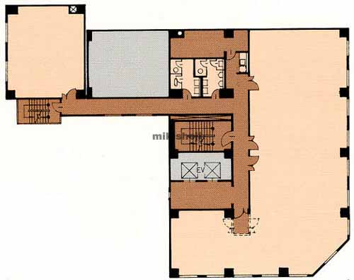 アクア盛岡ビル 平面1