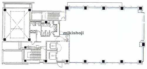 秋田センタービル 平面1