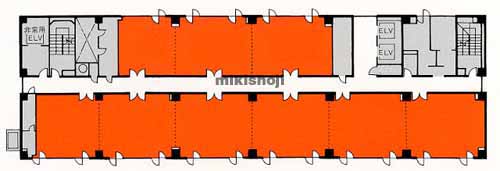 鶴岡市の鶴岡ＳＳビル 平面1