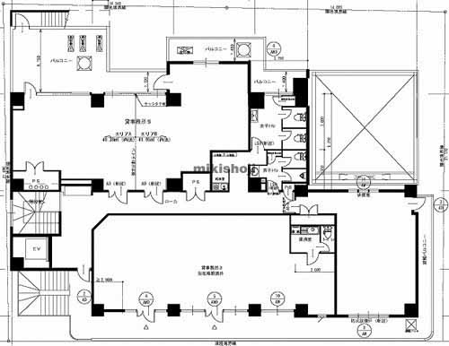 Ｋ．ＩＭＵＲＡビル 平面1