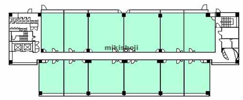 仙台港国際ビジネスサポートセンター（アクセル） 平面1