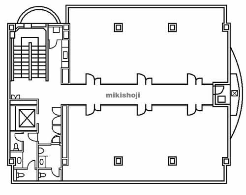 香澄町・十日町の椹屋ビル 平面1