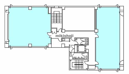 パセオビル 平面1