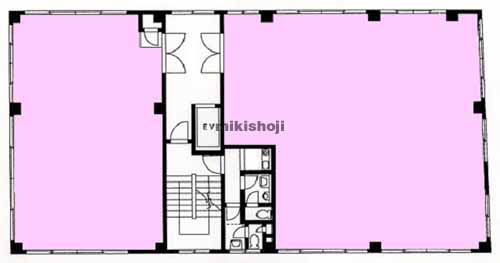 北四青葉ビル 平面1