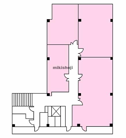 古川・長島のヤマウビル 平面1