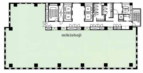 本町・花京院・錦町のあいおいニッセイ同和損保仙台ビル 平面1