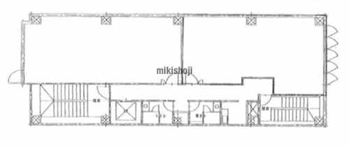 ＦＶＰ秋田山王ビル 平面1