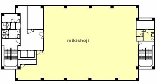 香澄町・十日町のＪＡ山形市本店ビル 平面1
